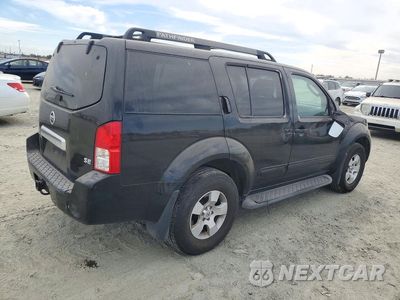 Trzecie zdjęcie samochodu z tyłu: 2006 NISSAN PATHFINDER S VIN:5N1AR18WX6C604215 - miniatura