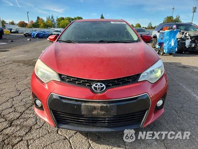Piąte zdjęcie samochodu w środku: 2014 TOYOTA COROLLA S VIN:2T1BURHE6EC180485 - miniatura