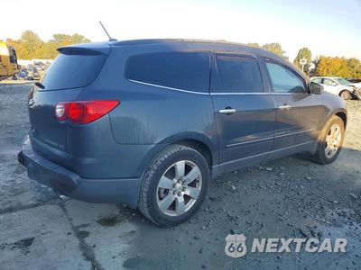Trzecie zdjęcie samochodu z tyłu: 2011 CHEVROLET TRAVERSE LTZ VIN:1GNKVLED8BJ283646 - miniatura