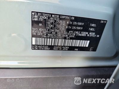 Zdjęcie 13 z 13 samochodu: 2019 TOYOTA RAV4 XLE PREMIUM VIN:JTMA1RFV0KD026747 - miniatura