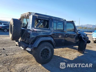 Trzecie zdjęcie samochodu z tyłu: 2019 JEEP WRANGLER UNLIMITED SAHARA VIN:1C4HJXEN1KW501945 - miniatura