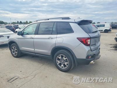 Drugie zdjęcie samochodu z przodu: 2022 HONDA PASSPORT TRAIL SPORT VIN:5FNYF8H68NB026881 - miniatura