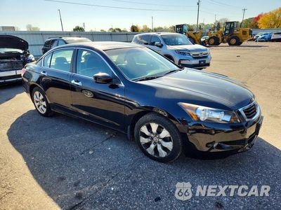 Czwarte zdjęcie samochodu z boku: 2010 HONDA ACCORD EXL VIN:1HGCP3F83AA018920 - miniatura