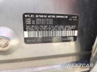 Zdjęcie 13 z 13 samochodu: 2014 MITSUBISHI LANCER ES/ES SPORT VIN:JA32U2FU8EU010177 - miniatura