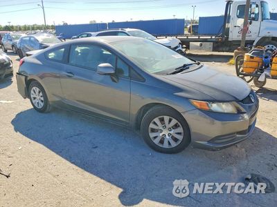 Czwarte zdjęcie samochodu z boku: 2012 HONDA CIVIC LX VIN:2HGFG3B57CH566514 - miniatura