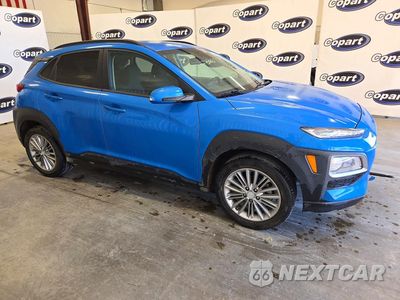 Czwarte zdjęcie samochodu z boku: 2021 HYUNDAI KONA SEL VIN:KM8K22AA3MU631440 - miniatura
