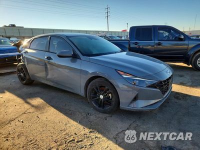 Czwarte zdjęcie samochodu z boku: 2021 HYUNDAI ELANTRA SE VIN:KMHLL4AG2MU213341 - miniatura