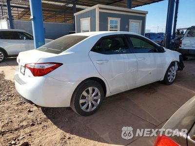 Trzecie zdjęcie samochodu z tyłu: 2015 TOYOTA COROLLA LE VIN:5YFBURHE4FP346889 - miniatura