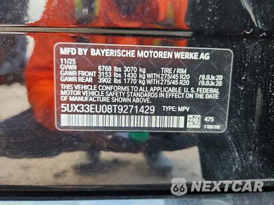 Zdjęcie 14 z 14 samochodu: 2026 BMW X5 M60I VIN:5UX33EU08T9271429 - miniatura