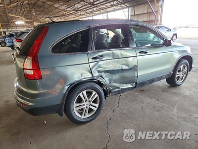 Trzecie zdjęcie samochodu z tyłu: 2011 HONDA CR-V EX VIN:5J6RE3H55BL030701 - miniatura