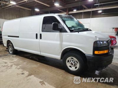 Czwarte zdjęcie samochodu z boku: 2025 CHEVROLET EXPRESS G3500 VIN:1GCZGHFP1S1115192 - miniatura