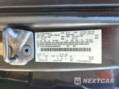 Zdjęcie 13 z 13 samochodu: 2017 FORD ESCAPE SE VIN:1FMCU9GD4HUB93641 - miniatura