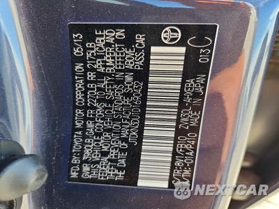 Zdjęcie 12 z 12 samochodu: 2013 TOYOTA PRIUS TWO VIN:JTDKN3DU1D1690432 - miniatura