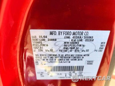 Zdjęcie 13 z 13 samochodu: 2005 FORD ESCAPE XLT VIN:1FMYU93195DA14118 - miniatura