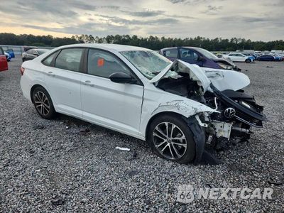Czwarte zdjęcie samochodu z boku: 2022 VOLKSWAGEN JETTA SPORT VIN:3VWBM7BU5NM018937 - miniatura