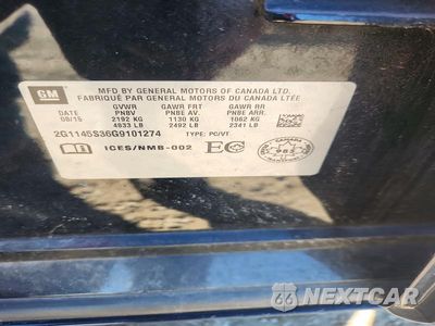 Zdjęcie 12 z 12 samochodu: 2016 CHEVROLET IMPALA LTZ VIN:2G1145S36G9101274 - miniatura