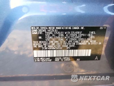 Zdjęcie 13 z 13 samochodu: 2011 TOYOTA RAV4 LIMITED VIN:2T3DF4DVXBW150550 - miniatura