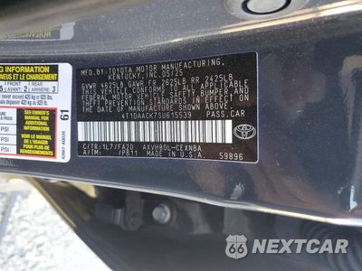 Zdjęcie 12 z 12 samochodu: 2025 TOYOTA CAMRY LE VIN:4T1DAACK7SU615539 - miniatura