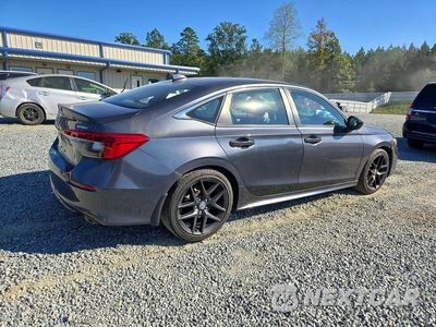 Trzecie zdjęcie samochodu z tyłu: 2022 HONDA CIVIC SPORT VIN:2HGFE2F23NH543492 - miniatura