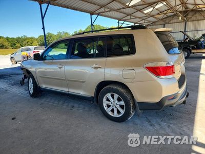 Drugie zdjęcie samochodu z przodu: 2012 TOYOTA HIGHLANDER SE VIN:5TDBK3EH0CS126640 - miniatura