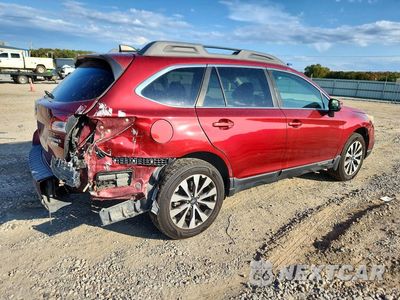 Trzecie zdjęcie samochodu z tyłu: 2017 SUBARU OUTBACK 2.5I LIMITED VIN:4S4BSANC6H3388028 - miniatura