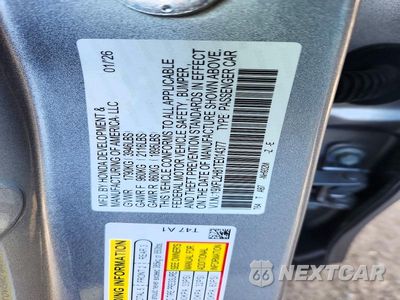 Zdjęcie 12 z 12 samochodu: 2026 HONDA CIVIC SPORT VIN:19XFL2H81TE014377 - miniatura
