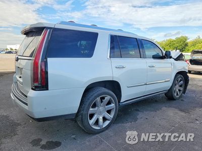 Trzecie zdjęcie samochodu z tyłu: 2018 CADILLAC ESCALADE PREMIUM LUXURY VIN:1GYS3CKJ1JR111770 - miniatura