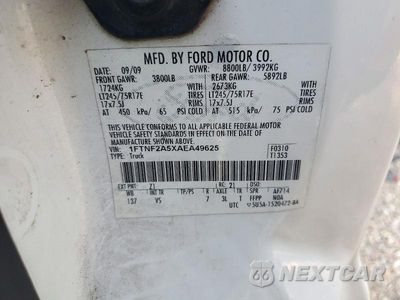 Zdjęcie 12 z 12 samochodu: 2010 FORD F250 SUPER DUTY VIN:1FTNF2A5XAEA49625 - miniatura