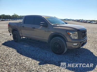 Czwarte zdjęcie samochodu z boku: 2021 NISSAN TITAN PRO-4X VIN:1N6AA1ED6MN537156 - miniatura
