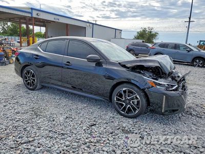 Czwarte zdjęcie samochodu z boku: 2025 NISSAN SENTRA SR VIN:3N1AB8DV0SY417083 - miniatura