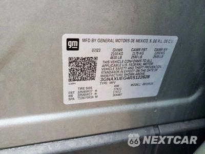 Zdjęcie 14 z 14 samochodu: 2024 CHEVROLET EQUINOX LT VIN:3GNAXUEG4RS122628 - miniatura