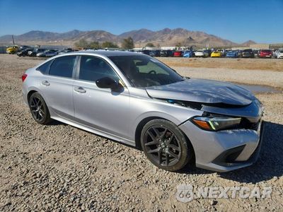 Czwarte zdjęcie samochodu z boku: 2022 HONDA CIVIC SPORT VIN:2HGFE2F5XNH563569 - miniatura