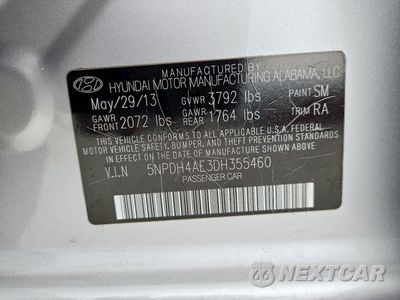 Zdjęcie 12 z 12 samochodu: 2013 HYUNDAI ELANTRA GLS VIN:5NPDH4AE3DH355460 - miniatura