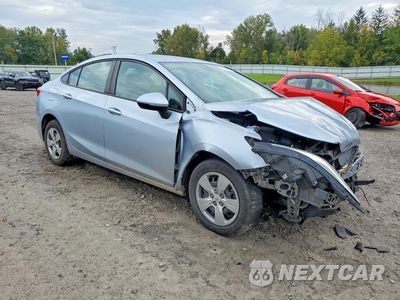 Czwarte zdjęcie samochodu z boku: 2017 CHEVROLET CRUZE LS VIN:1G1BC5SM6H7131071 - miniatura