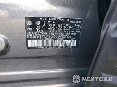 Zdjęcie 14 z 14 samochodu: 2026 SUBARU FORESTER VIN:4S4SLDA60T3036263 - miniatura