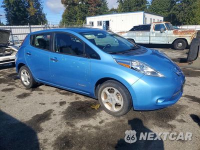 Czwarte zdjęcie samochodu z boku: 2013 NISSAN LEAF S VIN:1N4AZ0CP1DC410447 - miniatura