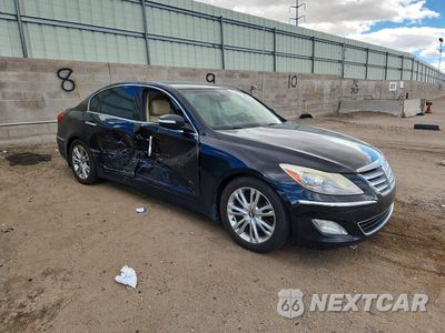 Czwarte zdjęcie samochodu z boku: 2014 HYUNDAI GENESIS 3.8L VIN:KMHGC4DD7EU260255 - miniatura