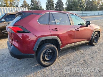 Trzecie zdjęcie samochodu z tyłu: 2022 TOYOTA RAV4 LE VIN:2T3H1RFV5NW230515 - miniatura