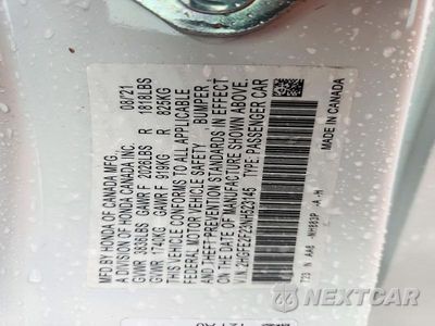 Zdjęcie 12 z 12 samochodu: 2022 HONDA CIVIC LX VIN:2HGFE2F23NH523145 - miniatura