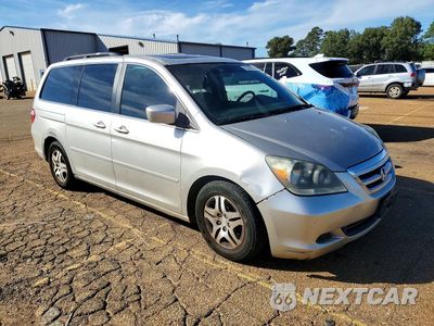 Czwarte zdjęcie samochodu z boku: 2007 HONDA ODYSSEY EXL VIN:5FNRL38727B414085 - miniatura