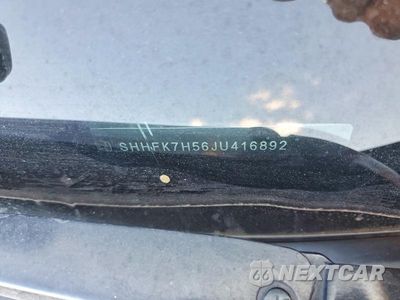 Zdjęcie 12 z 12 samochodu: 2018 HONDA CIVIC EX VIN:SHHFK7H56JU416892 - miniatura