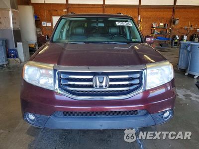 Piąte zdjęcie samochodu w środku: 2014 HONDA PILOT EXLN VIN:5FNYF4H70EB017447 - miniatura