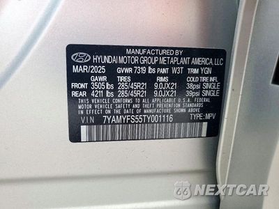 Zdjęcie 14 z 14 samochodu: 2026 HYUNDAI IONIQ 9 CALLIGRAPHY VIN:7YAMYFS55TY001116 - miniatura