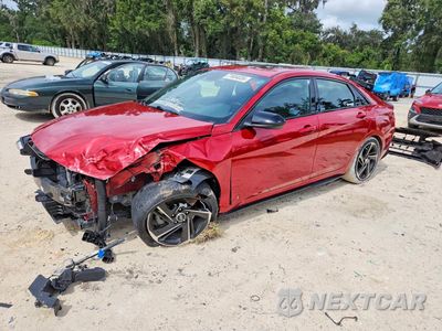 2023 HYUNDAI ELANTRA N LINE KMHLR4AF2PU490372 - główne zdjęcie licytacji z USA - miniatura