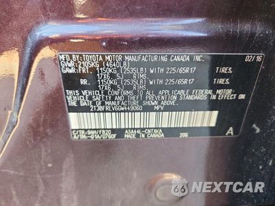 Zdjęcie 13 z 13 samochodu: 2016 TOYOTA RAV4 LE VIN:2T3BFREV6GW449060 - miniatura