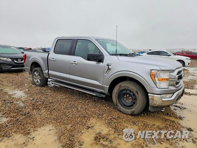 Czwarte zdjęcie samochodu z boku: 2023 FORD F150 SUPERCREW VIN:1FTEW1CP1PKF46212 - miniatura