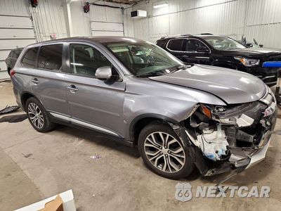 Czwarte zdjęcie samochodu z boku: 2017 MITSUBISHI OUTLANDER SE VIN:JA4AZ3A37HZ036337 - miniatura