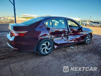 Trzecie zdjęcie samochodu z tyłu: 2017 HONDA ACCORD LX VIN:1HGCR2F35HA128452 - miniatura
