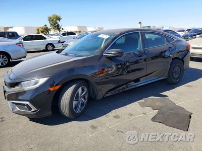 2019 HONDA CIVIC LX 2HGFC2F6XKH565302 - główne zdjęcie licytacji z USA - miniatura