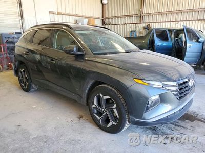 Czwarte zdjęcie samochodu z boku: 2022 HYUNDAI TUCSON SEL CONVENIENCE VIN:KM8JFCA16NU017182 - miniatura